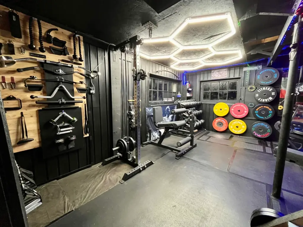 Home Gym lighting